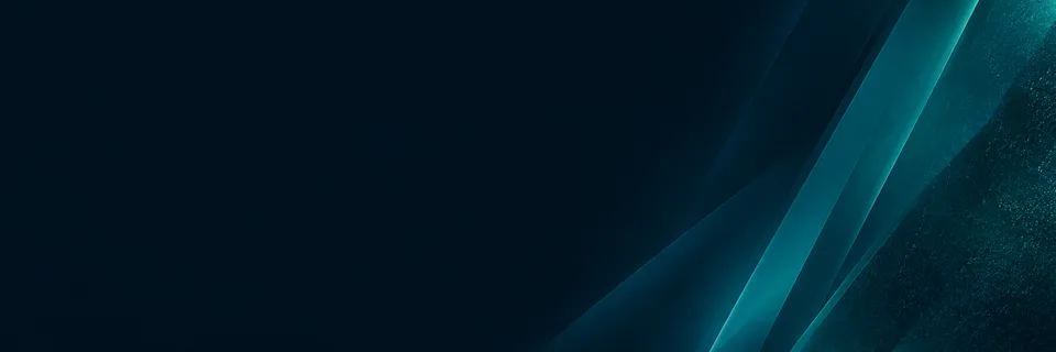Original AI-generated abstract navy and teal panel background.